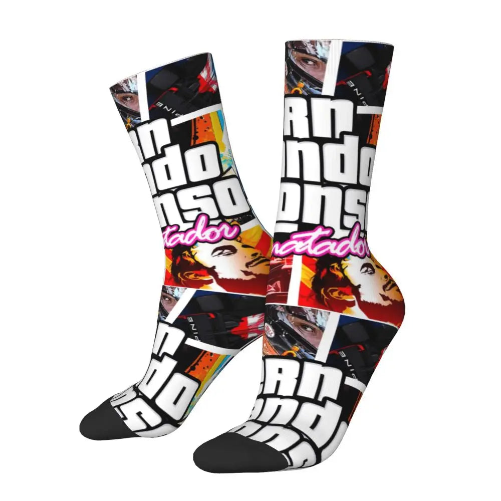 Calcetines Unisex Fernando Alonso GTA San Andreas