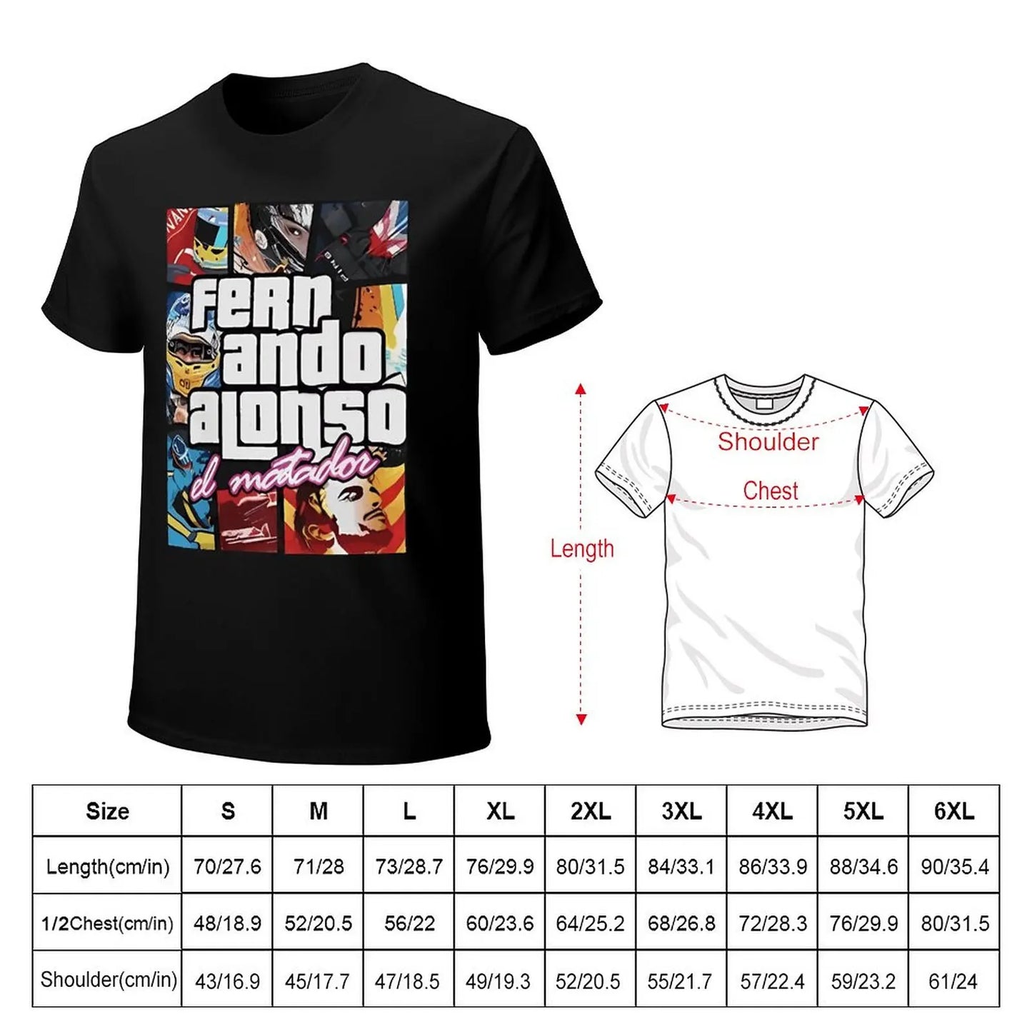 Camiseta Fernando Alonso GTA (Vice City)