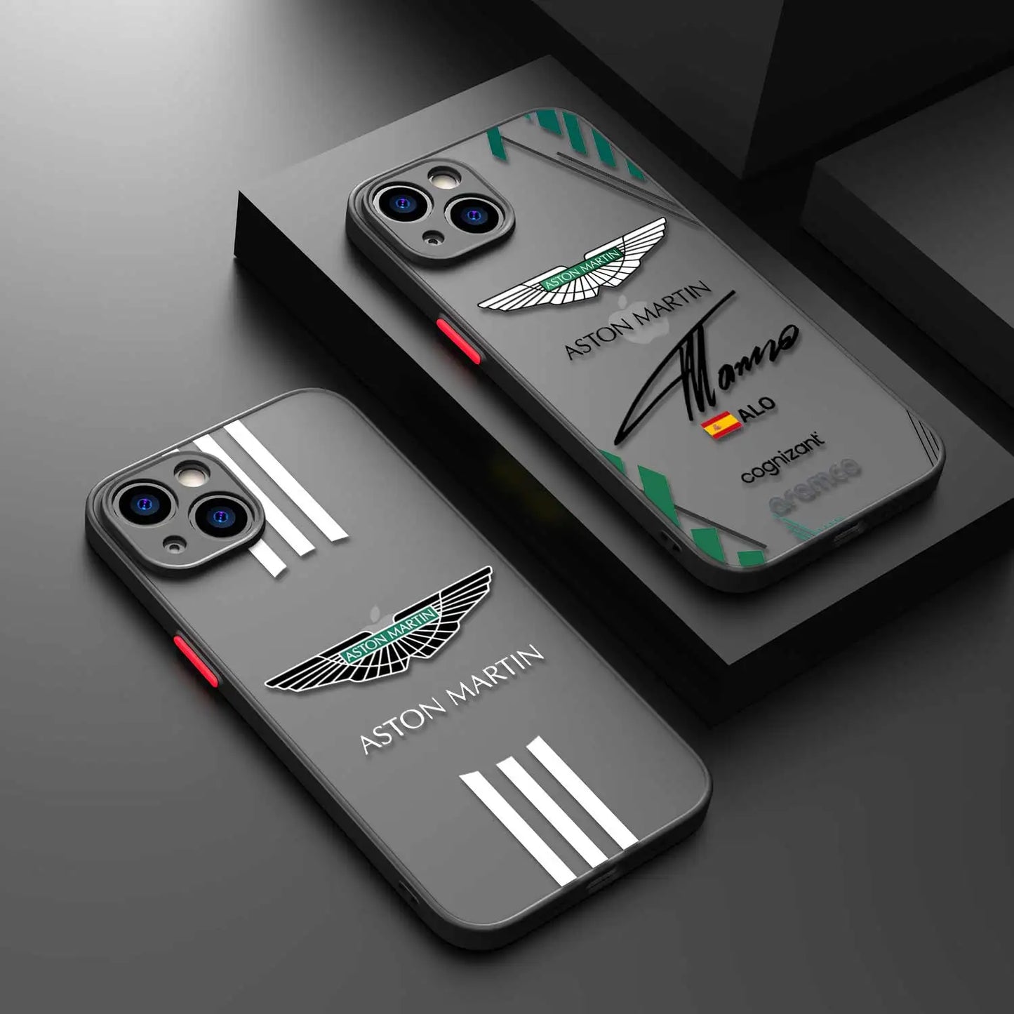 Carcasa/ Funda Firma Fernando Alonso Aston-Martin iPhone