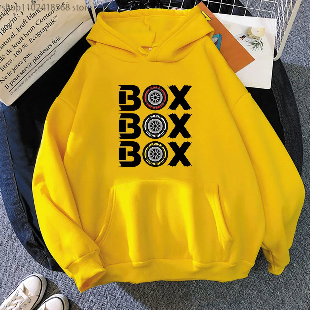 Sudadera Unisex BOX!BOX!BOX!